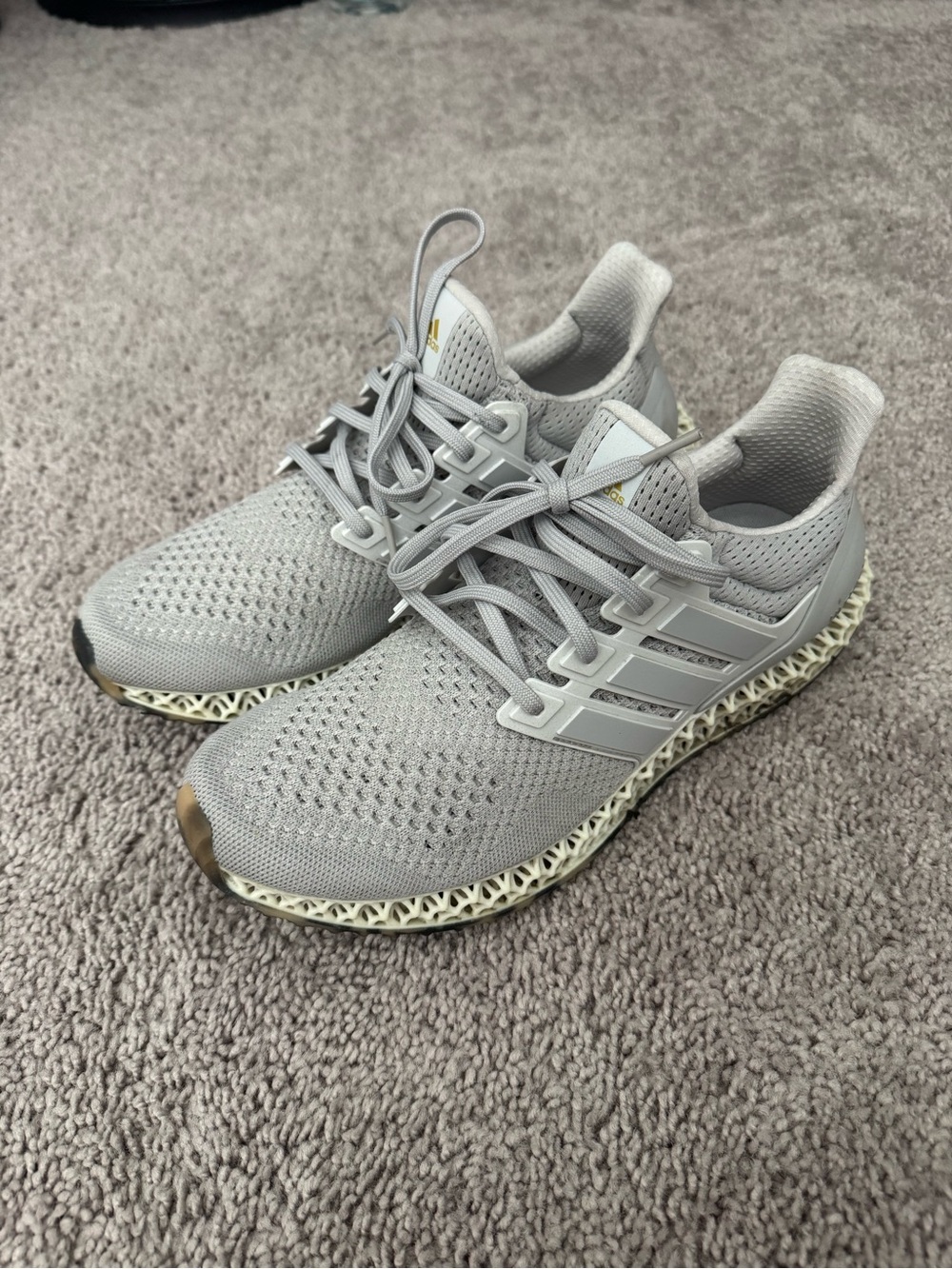 adidas Ultra 4D Grey | 1.0 Knit Pattern
